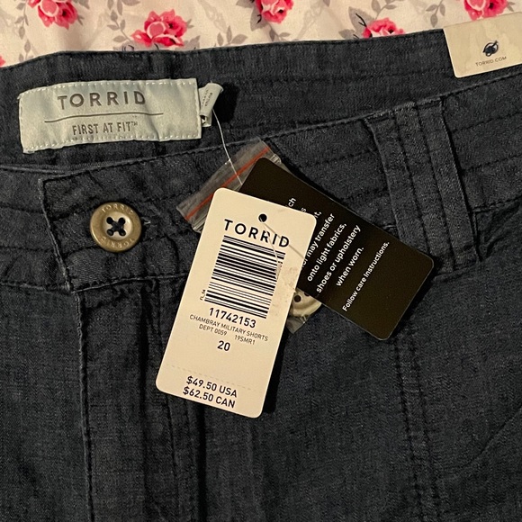 Blue denim shorts - Picture 3 of 3